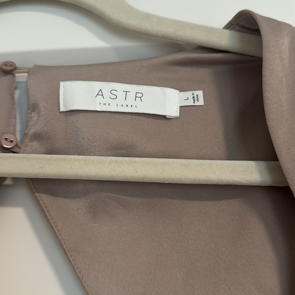 ASTR Gracie Cutout Satin Midi